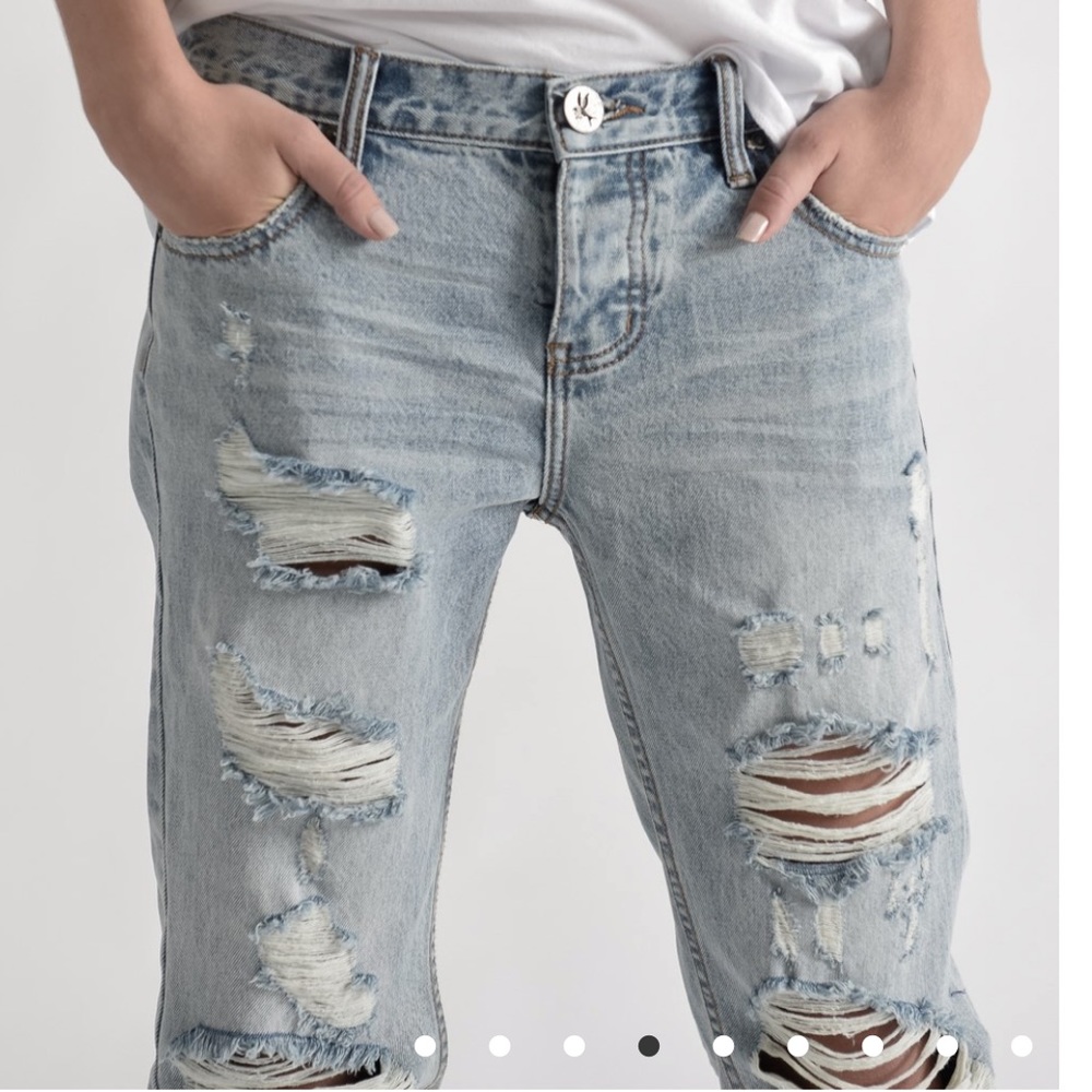 One Teaspoon Awesome Baggies Jeans - Picture 3 of 14